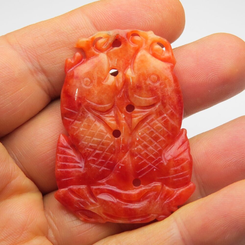Jade Pendant Handmade Carved